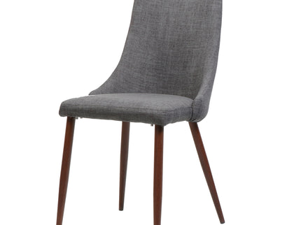 Mid Century Modern Fabric Armless Dining Chair