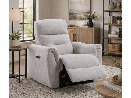 Eastre - Power Motion Recliner With USB Port - Gray