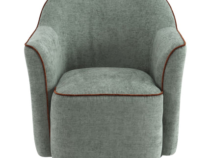 360° Swivel Accent Chair With Flared Arms