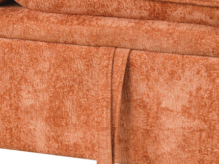 Convertible Sofa Bed Sectional Sofa Sleeper L-Shaped Sofa With A Storage Ottoman, Two Pillows, Two Power Sockets And Two USB Ports For Living Room