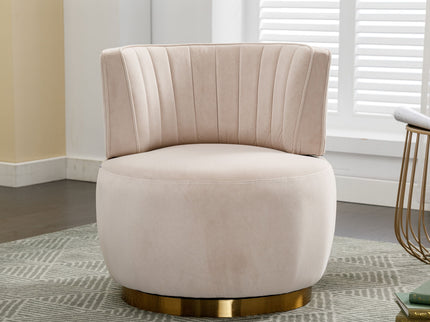 360 Degree Swivel Cuddle Barrel Accent Sofa Chair