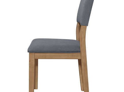 Topeka - Upholstered Dining Side Chair (Set of 2) - Brown