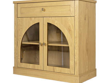 Modern Sideboard Cabinet With 1 Drawer And 2 Arched Doors