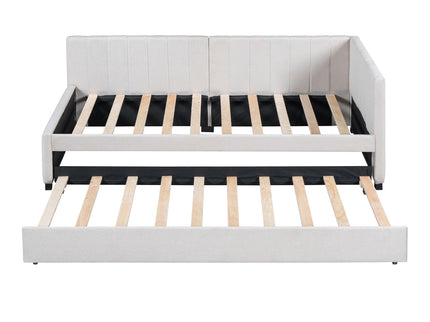 Upholstered Daybed, Sofa Bed Frame, No Box Spring Needed