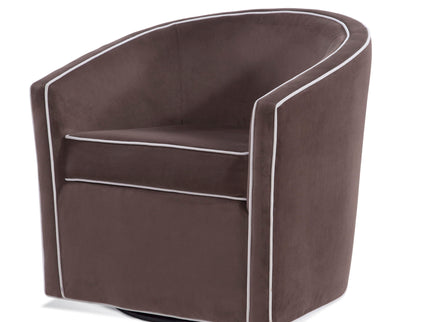 Kendall - Swivel Chair With Barrel Back Design