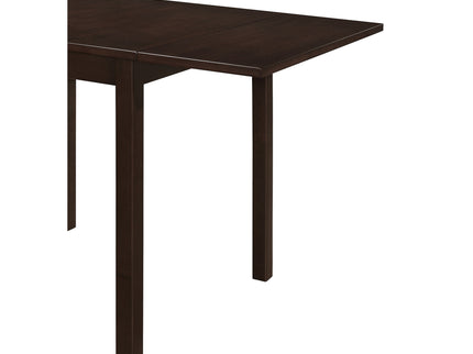 Vanetta - 3 Piece Dining Set With Drop Leaf Table And Chairs - Cappuccino