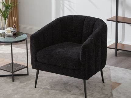 Vanity Barrel Accent Lounge Chair
