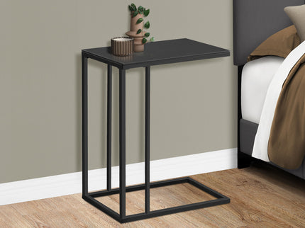 C-Shaped Accent Table For Living Room