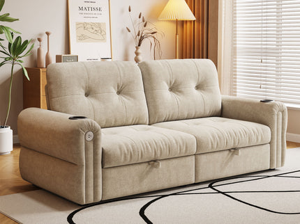 Cloud Like Convertible Sofa Bed With For Living Room