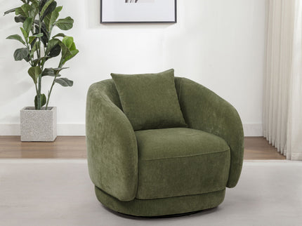 Harlan - Swivel Accent Chair - Green