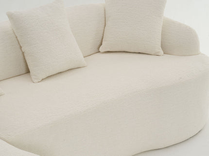 Combined Sofa With 4 Pillows