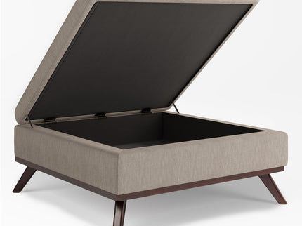 Owen - Multifunctional Square Coffee Table Storage Ottoman