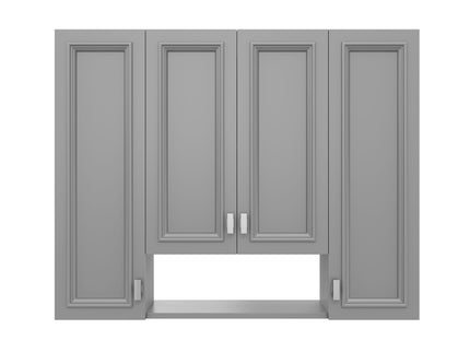 Wall Mounted Bathroom Cabinet With 5 Adjustable Shelves