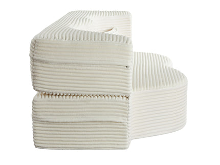 Floor Convertible Sleeper Sofa Bed With 2 Pillows