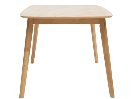 Retro Dining Table With Faux Wood Top
