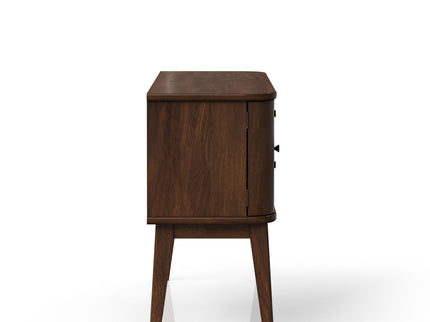Server 2 Drawer And 2 Cabinet Server - Cherry