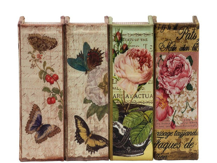Book Boxes (Set of 4) - Multi