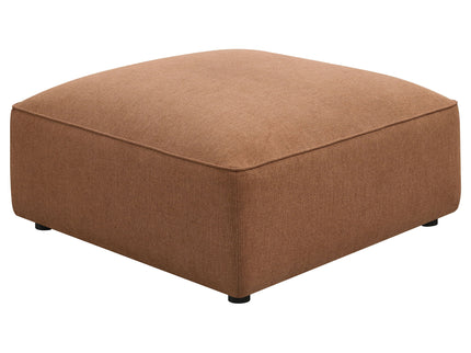 Colleen - 6 Piece Modular Sectional With Tight Seats - Terracotta