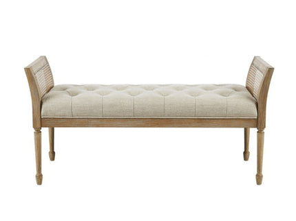 Accent Bench With Arm - Natural