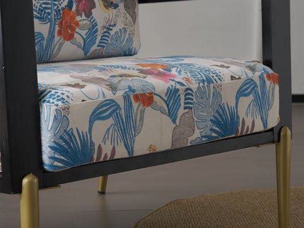 Modern Armchair With Solid Wood Frame