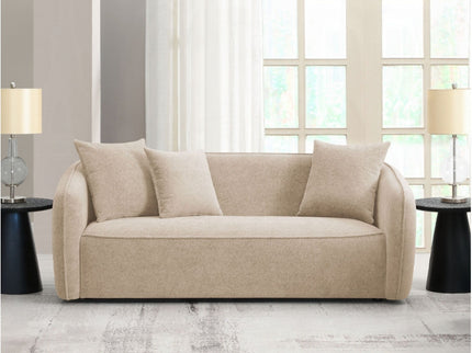Keith - Sofa With 3 Pillows, Living Room Seating - Beige