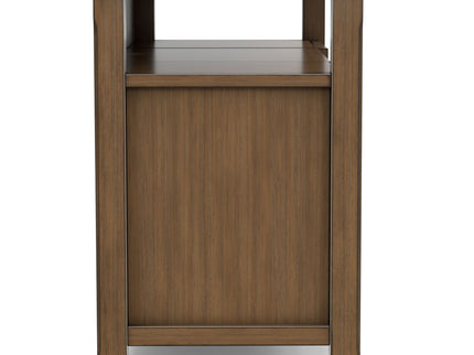 Amherst - TV Media Stand - Rustic Natural Aged Brown