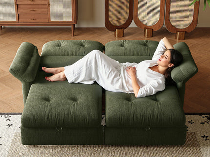 Sofa Bed, 2 In 1 Design For Living Rooms