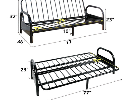 Alfonso - Adjustable Sofa Frame (Cushion Not Included) - Black