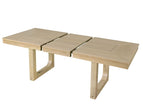 Light Brown / 7 Pc. Table, 6 Chairs