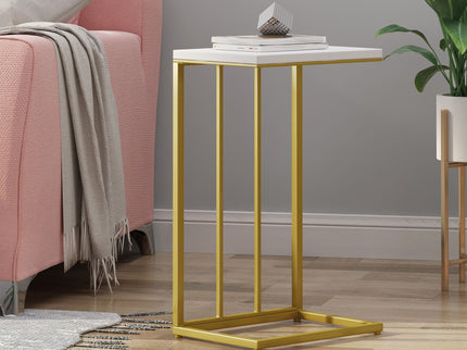 Modern Glam C - Shape End Table
