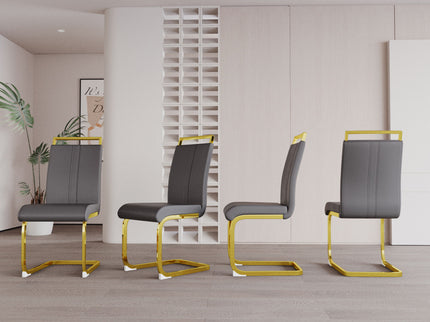 Side Dining Room Chair, Padded Seat High Back