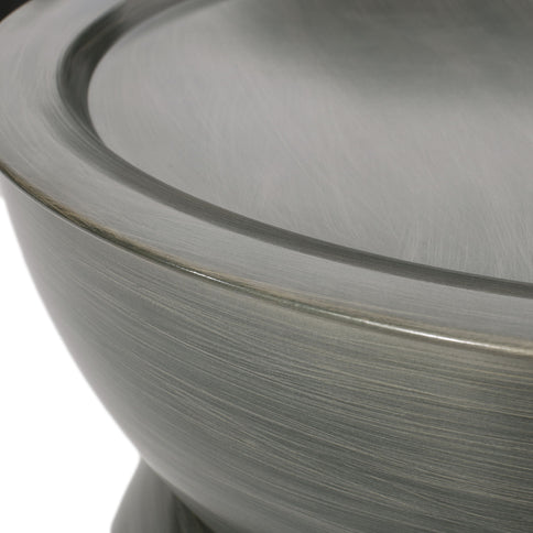 Sparling - Modern Iron Hourglass Coffee Table