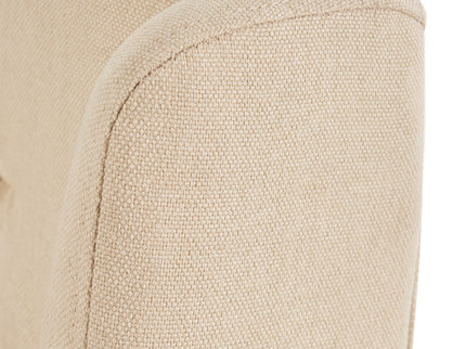 Sophisticated Tufted Dining Chair With High Back Design