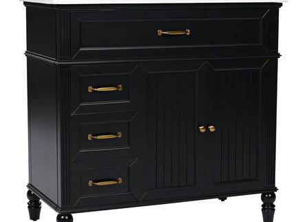 Bathroom Vanity With Sink, Freestanding Cabinet & Drawers