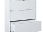 White / 3 Drawers