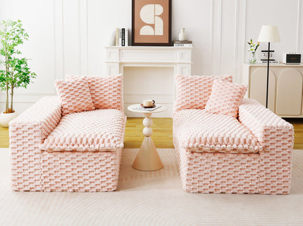 Multifunctional Sofa, Side-By-Side Or Facing Each Other
