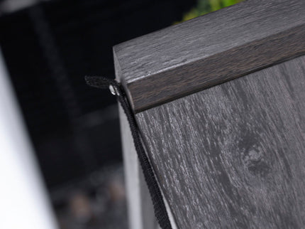 Modern Sideboard Buffet With 4 Mirrored Doors, Adjustable Shelves