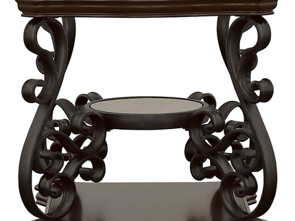 Arrize - Coffee And End Table Set With Scroll Legs