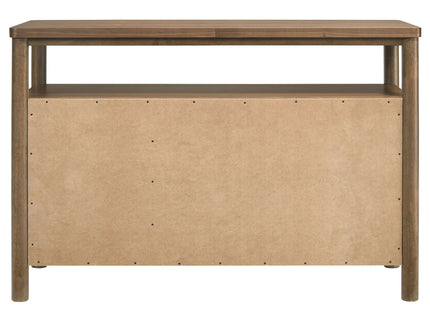 Graham - Sideboard With Open Shelf - Walnut