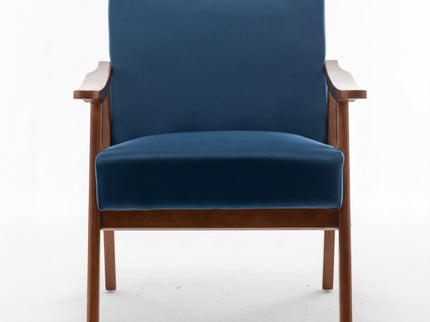 Accent Chair, Classic Mid Century Modern For Extra Seating
