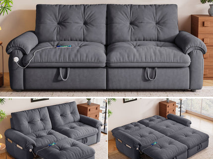 Convertible Cloud Like Sofa Bed