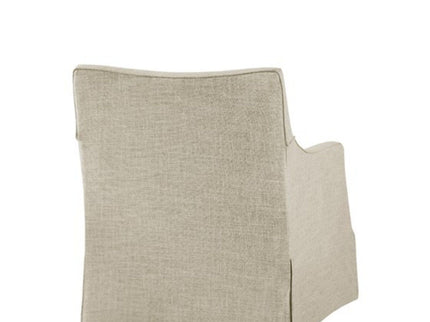 Traditional Design London Skirted Swivel Chair