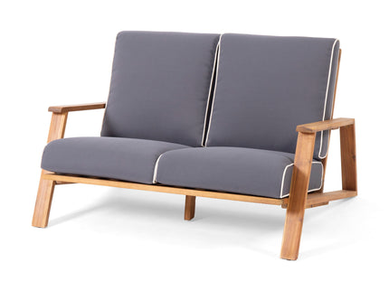 Paloma - Contemporary Loveseat And Coffee Table Set With Weather Resistant Cushions