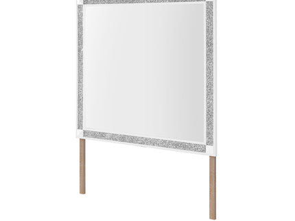 Soulmarie - Mirror, Connects To Dresser - White