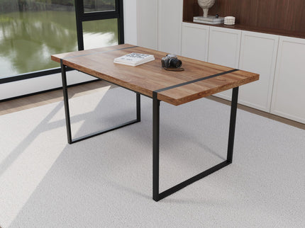 Rectangular Dining Table, 4 - 6 Person Capacity - Wood