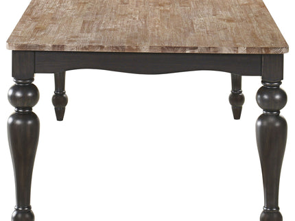 Windsor - 6 Piece Rectangular Dining Set - Brown