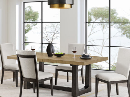 Table With Trestle Base