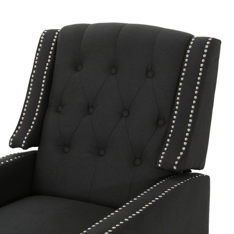 Classic Fabric Push Back Chair