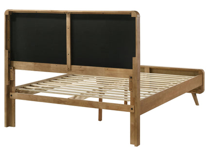 Winston - Platform Bed With Upholstered Headboard