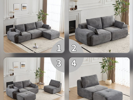 Compressed Sofa, Large Sectional Couches For Living Room